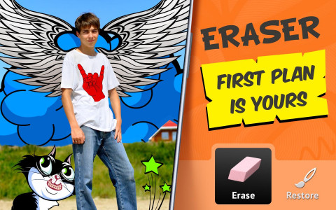 اسکرین شات برنامه Photo Comics – Super Stickers 3