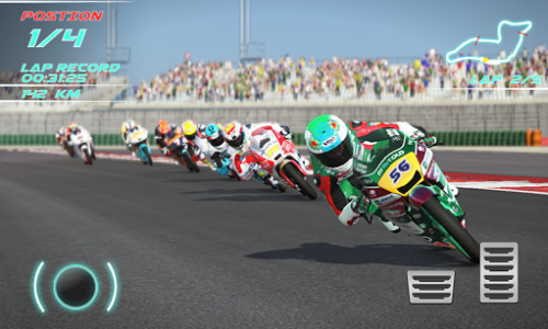 اسکرین شات بازی Fast Rider Motogp Racing 3