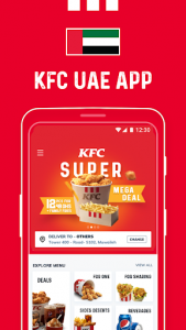 اسکرین شات برنامه KFC UAE (United Arab Emirates) 1