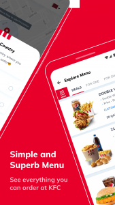 اسکرین شات برنامه KFC Qatar - Order food online 3