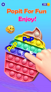 اسکرین شات بازی Fidget trading: Pop it Game 1