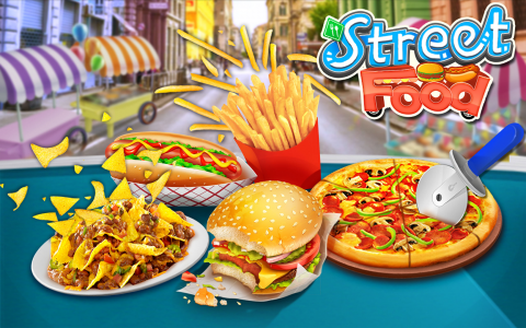 اسکرین شات بازی Cooking Games Fast Food Games 1