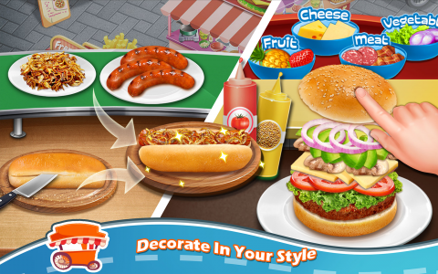 اسکرین شات بازی Cooking Games Fast Food Games 4