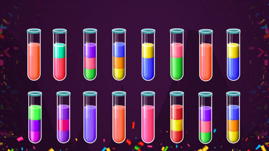 اسکرین شات بازی Water Color Sort Puzzle Games 5
