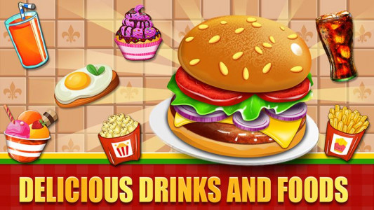 اسکرین شات بازی Fast Food Cooking Game Offline 2