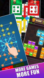 اسکرین شات بازی Ludo लूडो -Ludo Star Dice Game 1