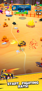 اسکرین شات 1 بازی Rat Killer Robot Invasion