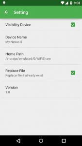 اسکرین شات برنامه WiFi Share: Transfer any files 6