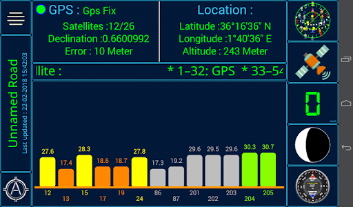 اسکرین شات برنامه GPS status 6