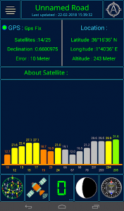اسکرین شات برنامه GPS status 2