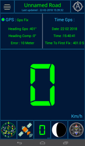 اسکرین شات برنامه GPS status 5
