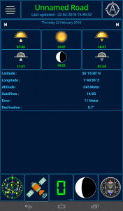 اسکرین شات برنامه GPS status 4