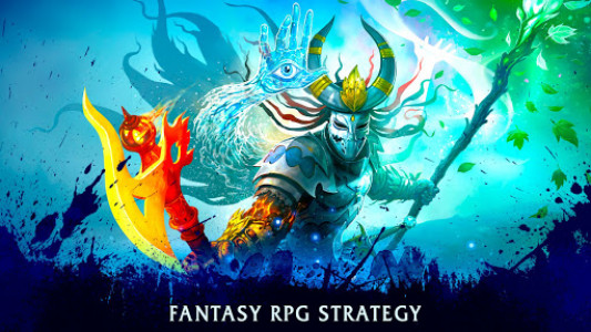 اسکرین شات بازی Heroes of War Magic.  Turn-based strategy 6