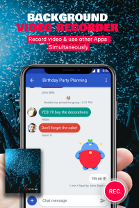 اسکرین شات 7 برنامه Background Video Recorder