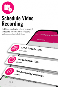 اسکرین شات برنامه Background Video Recorder - Smart Recorder Video 5
