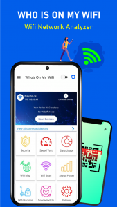 اسکرین شات 1 برنامه Who is on my WiFi : Scan wifi