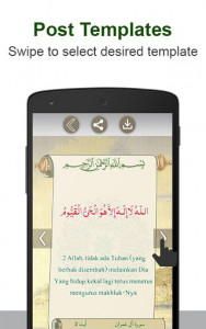 اسکرین شات برنامه Read Al-Quran Free (Share Quran Post) 3