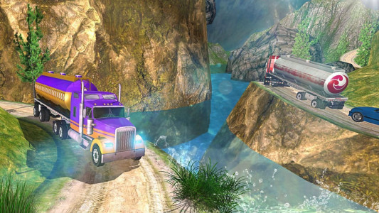 اسکرین شات بازی بازی ماشین راننده تریلی 3