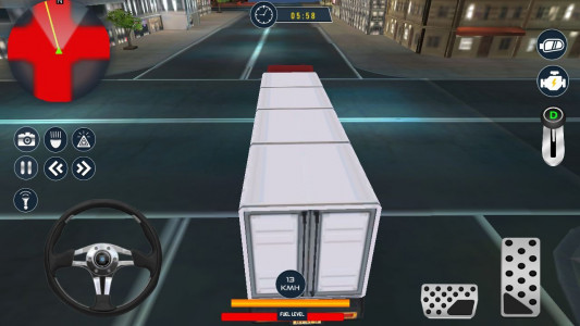 اسکرین شات بازی بازی ماشین راننده تریلی 6