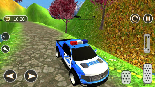 اسکرین شات بازی بازی آفرود با ماشین پلیس 9