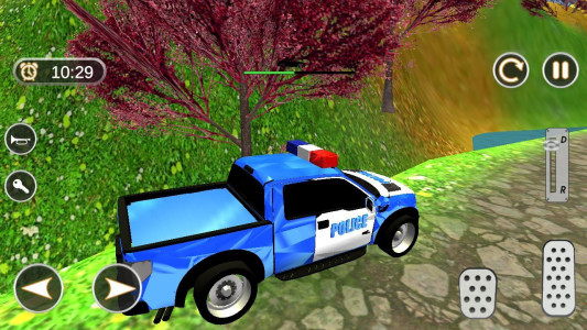 اسکرین شات بازی بازی آفرود با ماشین پلیس 11