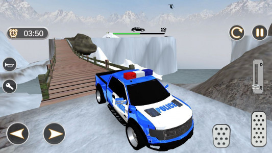 اسکرین شات بازی بازی آفرود با ماشین پلیس 5