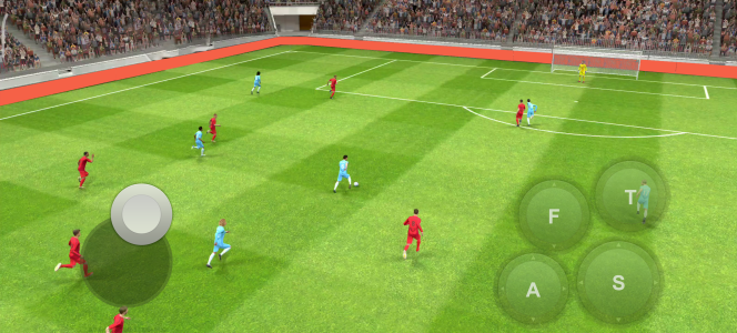 اسکرین شات 2 بازی Dream  League Football Strike