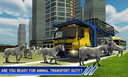 اسکرین شات بازی Wild Animal Transport Truck 1