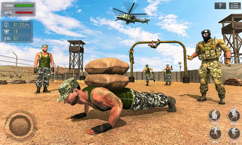 اسکرین شات بازی US Army Training Army Games 1