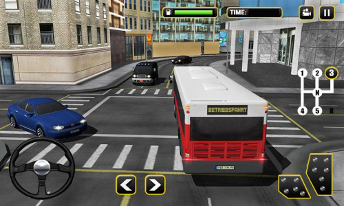 اسکرین شات بازی Bus Driving Simulator 3