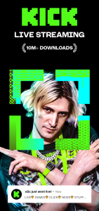 اسکرین شات 1 برنامه Kick: Live Streaming