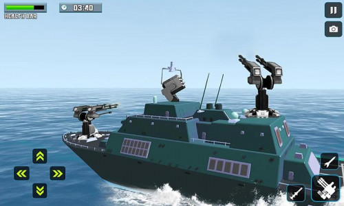 اسکرین شات بازی US Army Battle Ship Simulator 1