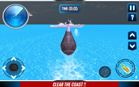 اسکرین شات بازی Submarine Battle: Navy Warship 4