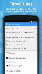 اسکرین شات 2 برنامه Kids Safe Browser – Web Filter