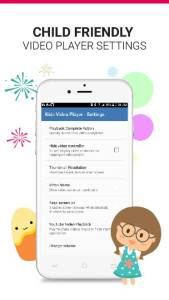 اسکرین شات 2 برنامه Kids Safe Video Player