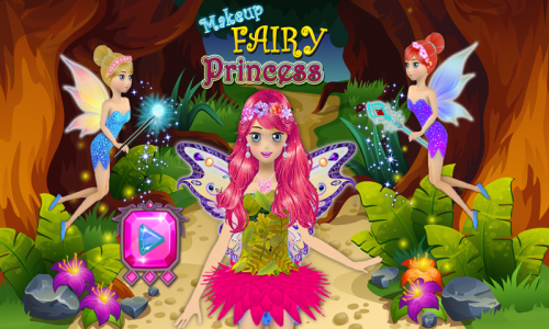 اسکرین شات بازی Fairy Princess Makeup Game 3