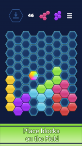 اسکرین شات بازی Hexus: Hexa Block Puzzle 1