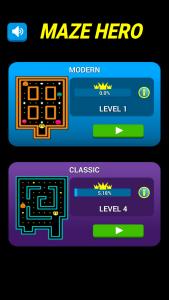 اسکرین شات بازی Maze Hero 4