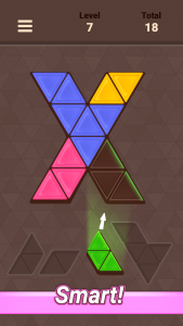 اسکرین شات بازی Triangle Tangram 4