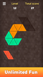 اسکرین شات بازی Triangle Tangram 1