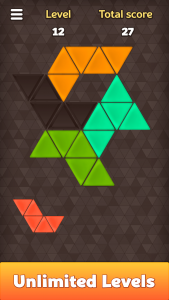 اسکرین شات بازی Triangle Tangram 2