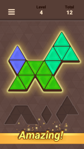 اسکرین شات 1 بازی Triangle Tangram