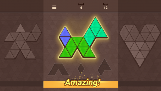 اسکرین شات 2 بازی Triangle Tangram