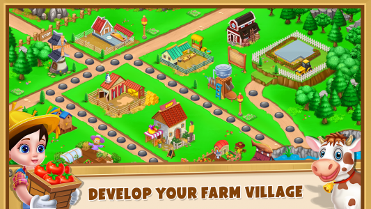 اسکرین شات بازی Farm House - Kid Farming Games 2