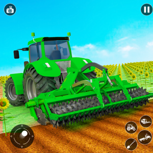 اسکرین شات برنامه Farming Tractor Driving Games 1