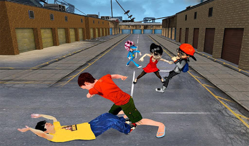 اسکرین شات بازی Kids Fighting Games - Gangster in Street 8
