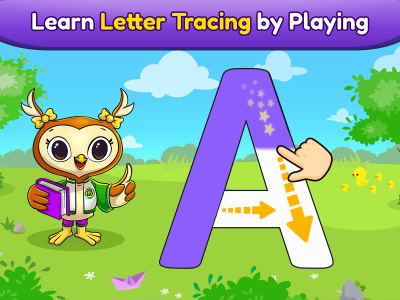 اسکرین شات 1 بازی ABC Games: Phonics & Tracing
