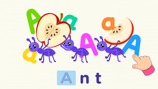 اسکرین شات 3 بازی ABC Games: Tracing & phonics