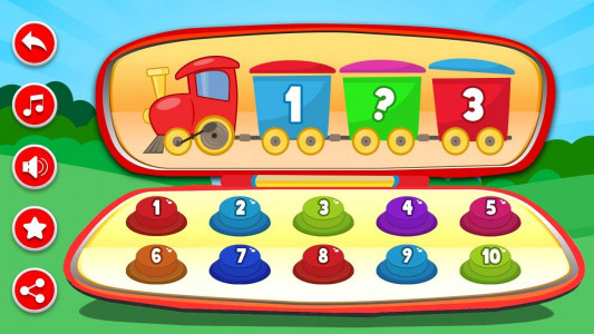 اسکرین شات بازی Kids Learning Game Train Brain 3