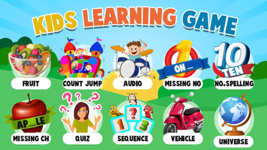 اسکرین شات 2 بازی Kids Learning Game Train Brain